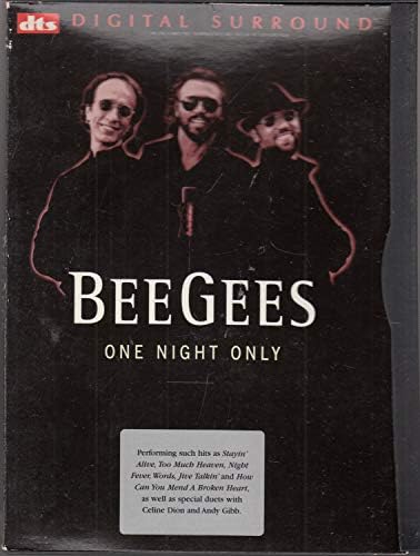 Amazon.com: Bee Gees - One Night Only (DTS Edition) : Barry Gibb